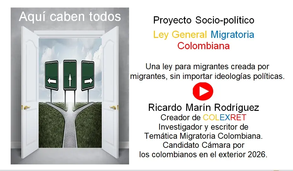 Ley General Migratoria Colombiana, una ley para migrantes hecha por migrantes